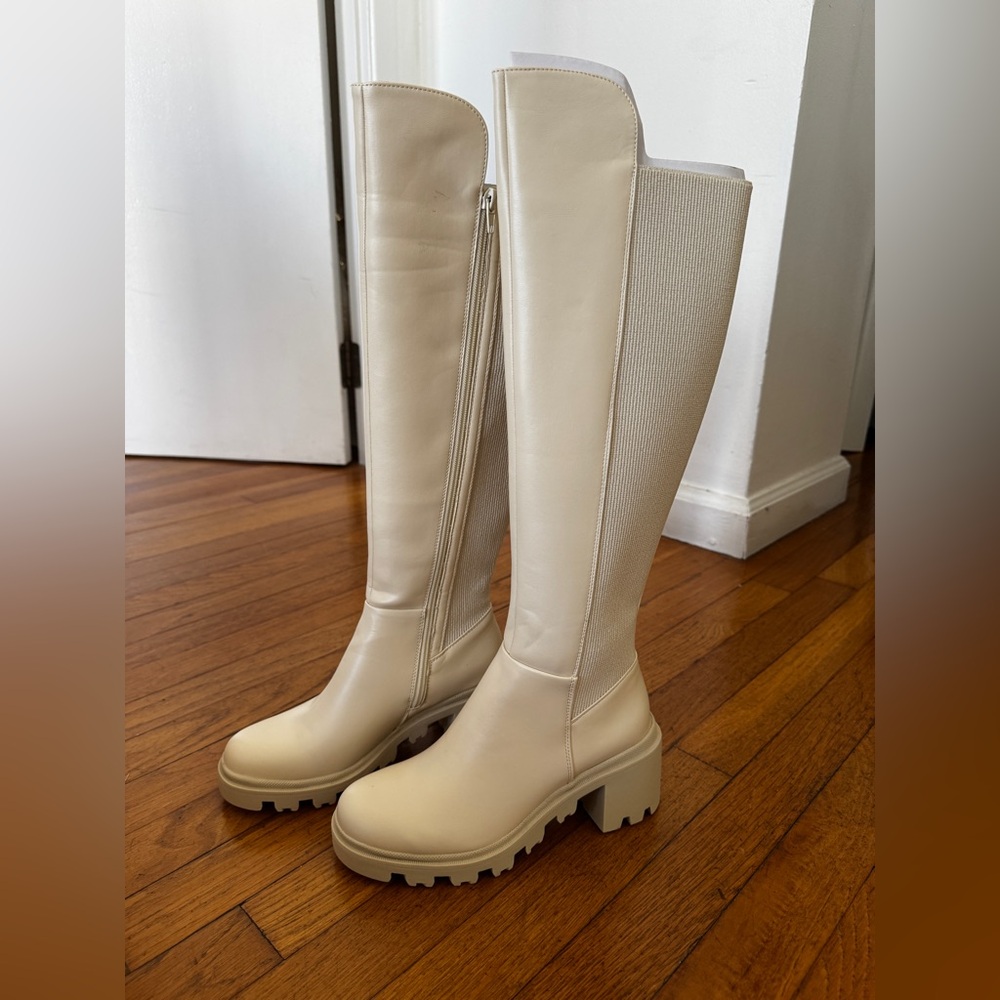 Off-White Over the Knee Boots - Brand New